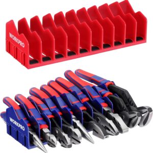 2-Pack Plier Organizer Rack, 20-Slot Tool Organizer and Storage